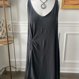 Joyfolie Charcoal Gray Dress